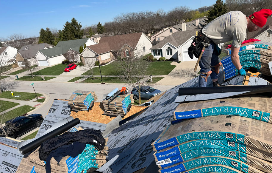 Roof replacement near Toledo, Ohio